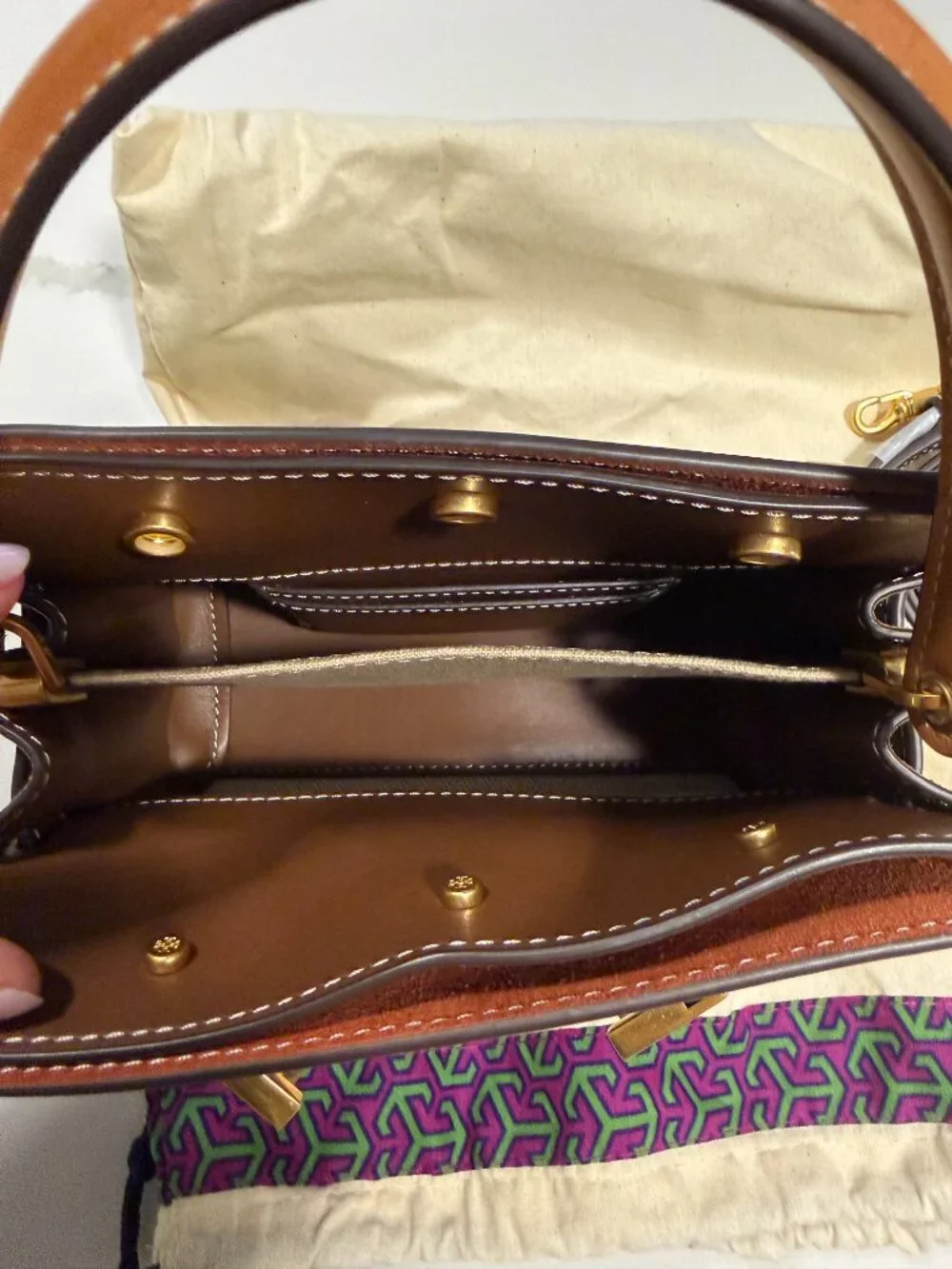 Tory Burch Lee Radziwill Petite Lee Radziwill Double Bag NWOT